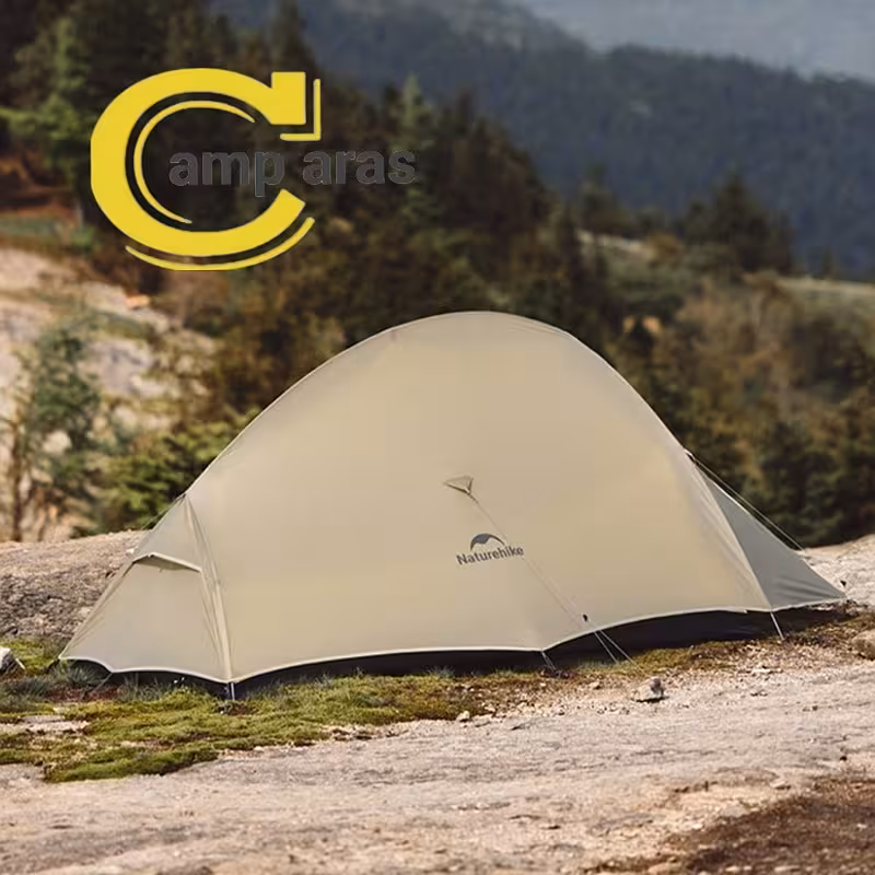 چادر دونفره دوپوش نیچرهایک کد CNK2350WS020 پوشش 20D - کمپ آراس