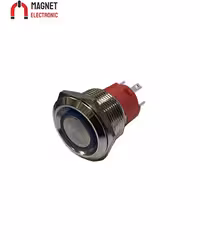 کلید LAS3D-19F-10EL/N قرمز 12V کد 17617