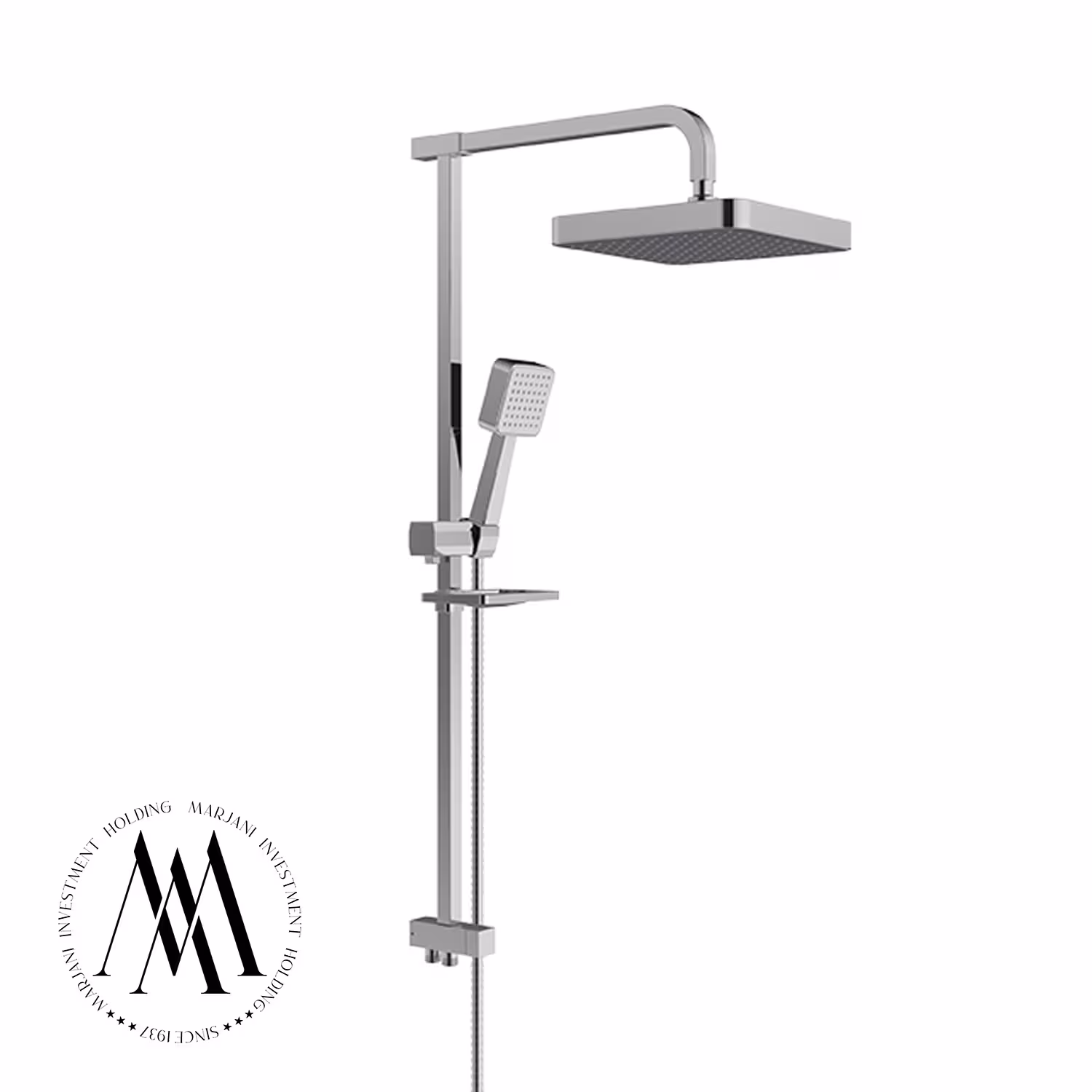 علم دوش شودر مدل مارا (رنگ کروم)