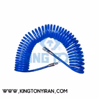 79960-20 – شلنگ باد فنري  20 متري با فشار هواي (640 – 160 PSI ) کينگ توني