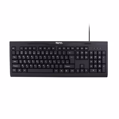 کیبورد باسیم TSCO مدل TK 8012 مشکی
