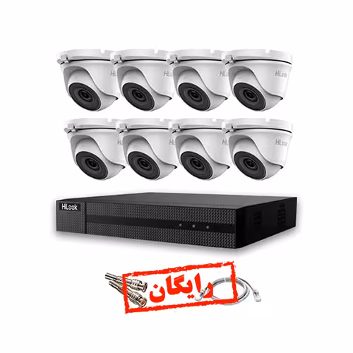 پکیج دوربین مداربسته هایلوک مدل PR-8CH-8D