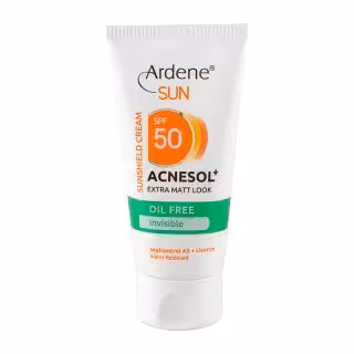 کرم ضد آفتاب فاقد چربی آردن مدل Acnesol SPF50 وزن 50 گرم - بی رنگ