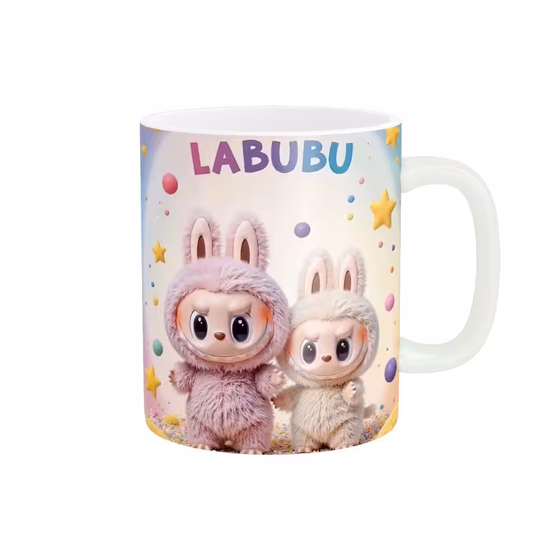 ماگ پاد آفرین طرح عروسک لبوبو لابوبو Labubu کد 5888