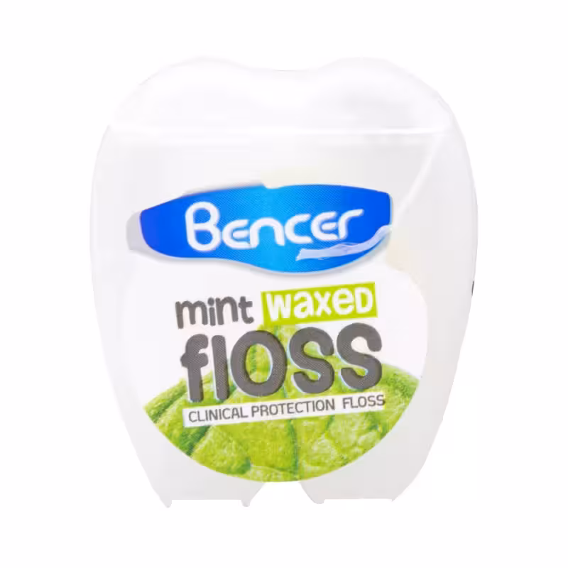 نخ دندان سفید نعنایی 50 متری بنسر