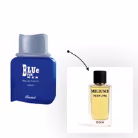 اسانس عطر Rasasi Blue برند payan - کد 1042 - رصاصی بلو فور من 100ML - میلیوم پرفیوم