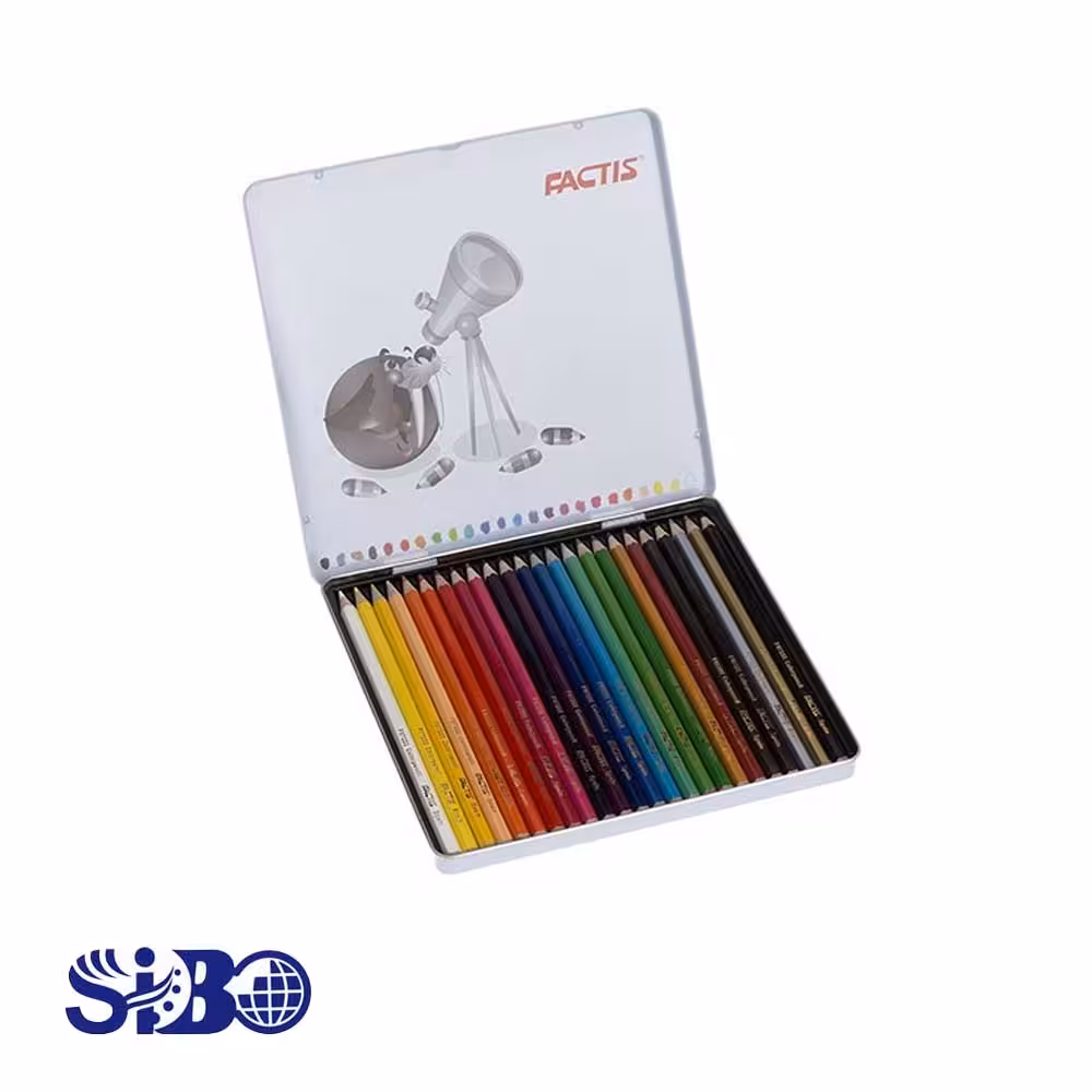 مدادرنگی فکتیس 24 رنگ فلزی