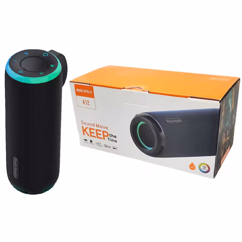 اسپیکر بی سیم قابل حمل آپولو مدل A12 RGB