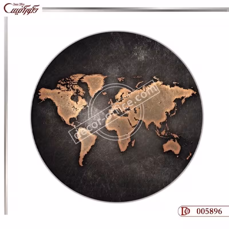 تابلو دکوراتیو نقشه C5896