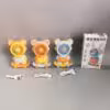 پنکه رومیزی زرد طرح خرگوش مدل KC-0053 رنگ زرد
