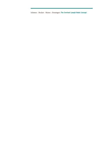 خرید و دانلود نسخه کامل کتاب The Sentinel Lymph Node Concept