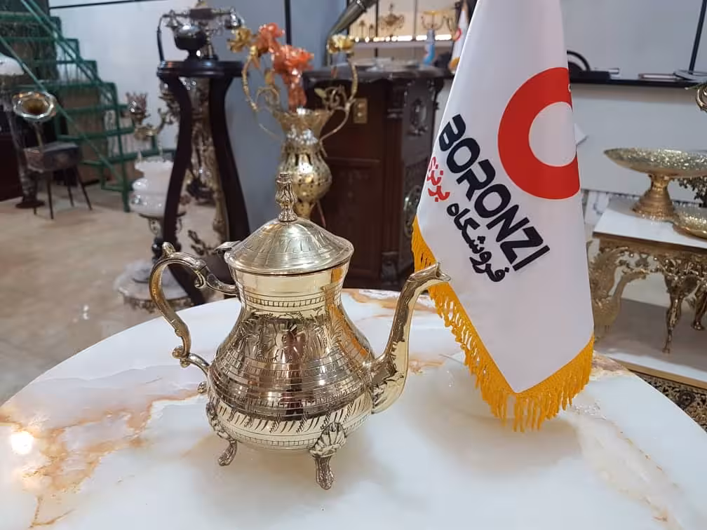 قوری برنجی سایز بزرگ
