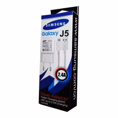 آداپتور و کابل شارژر میکرو سامسونگ مدل J5
