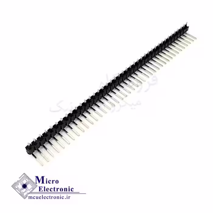 پین هدر نری 1×40 R/A 2.54mm