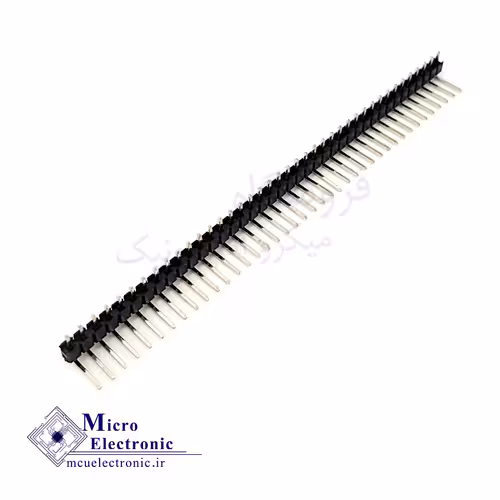 پین هدر نری 1×40 R/A 2.54mm
