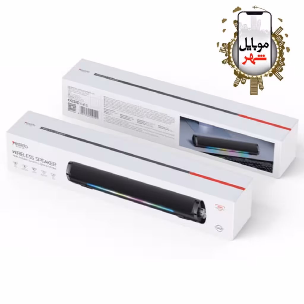 اسپیکر بی سیم با نور RGB یسیدو Yesido YSW27 With RGB Light Wireless Speaker