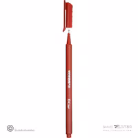 روان نویس نوک نمدی بدنه سه گوش کورس رنگ قرمز کد28103