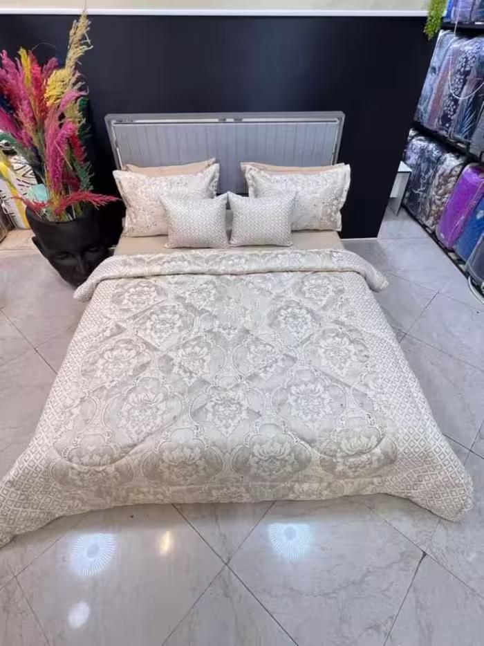 روتختی مخمل گل 8 تکه