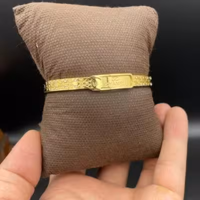 دستبند النگویی استیل1