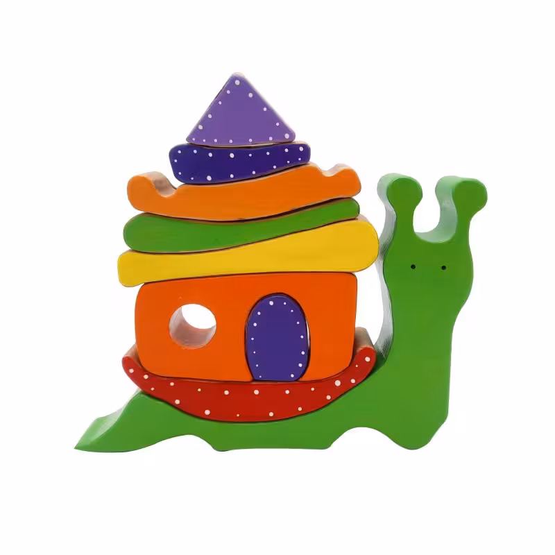 پازل آموزشی مدل حلزون