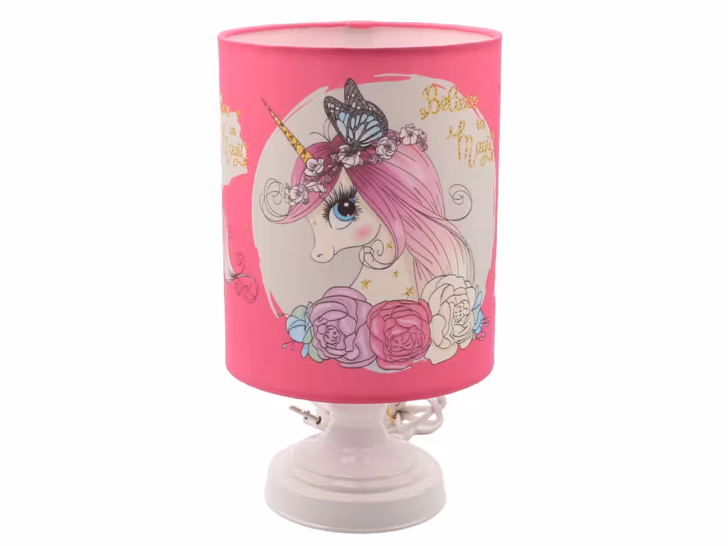 آباژور دخترانه اسب تک شاخ unicorn