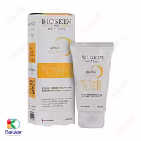 کرم ضد آفتاب پوست چرب بایو اسکین پلاس SPF50 حجم 40 میلی لیتر