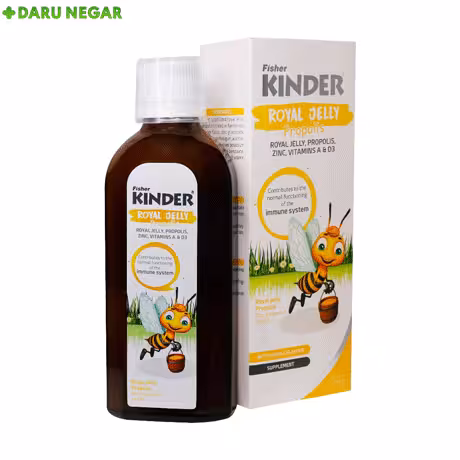 شربت رویال ژلی پروپولیس فیشر کیندر