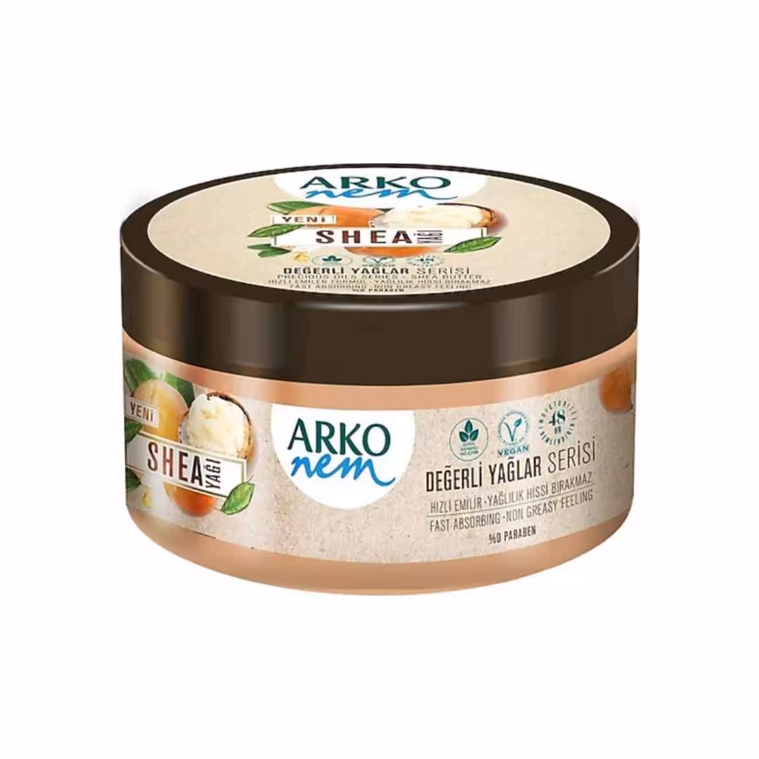 مشخصات، خرید و قیمت کرم مرطوب کننده آرکو نم سری Degerli Yaglar حاوی شی باتر 250 میل ⭐️ ویان مارکت
