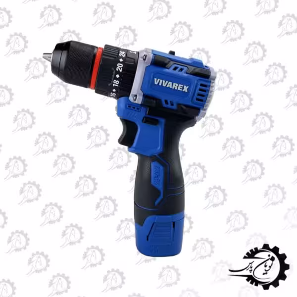 دریل شارژی دو باطری 16 ولت براشلس 1608 ویوارکس