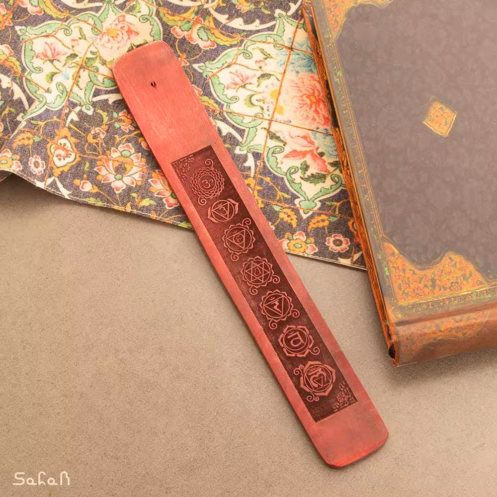 عود سوز چوبی رنگی