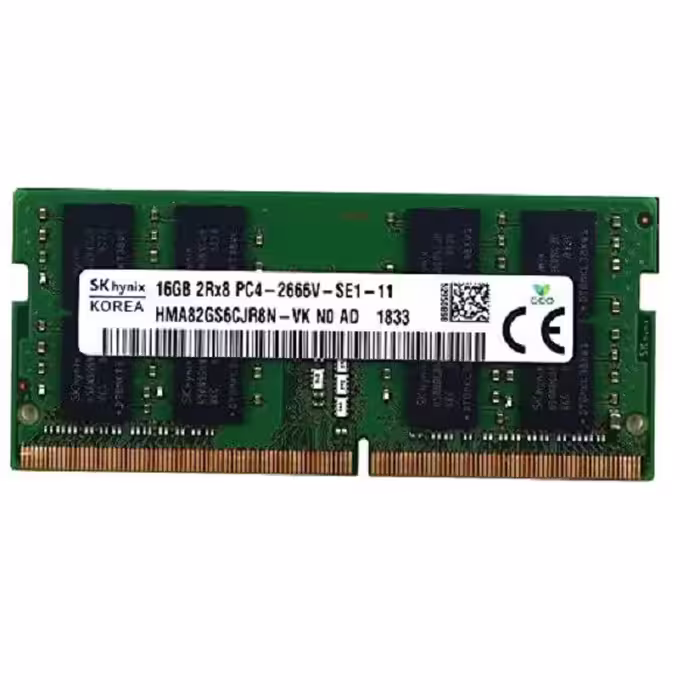 رم لپتاپ DDR4 تک کاناله 2666 مگاهرتز CL19 اس کی هاینیکس مدل PC4-21300 ظرفیت 16 گیگابایت | کالا مکس