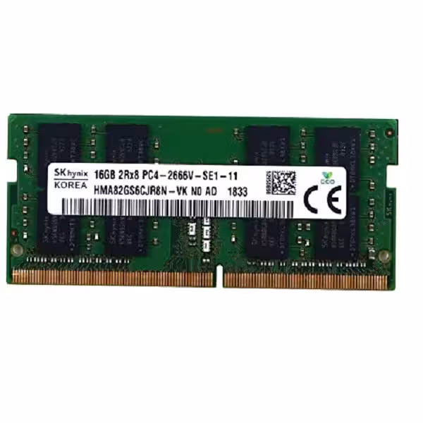 رم لپتاپ DDR4 تک کاناله 2666 مگاهرتز CL19 اس کی هاینیکس مدل PC4-21300 ظرفیت 16 گیگابایت | کالا مکس