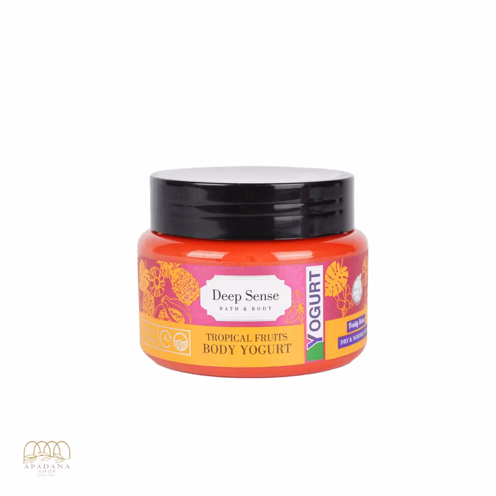 کرم-ژل آبرسان بدن تروپیکال دیپ سنس Yogurt حجم 250 میل