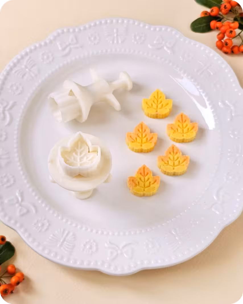 کاتر فشاری قند برگ پاییزی