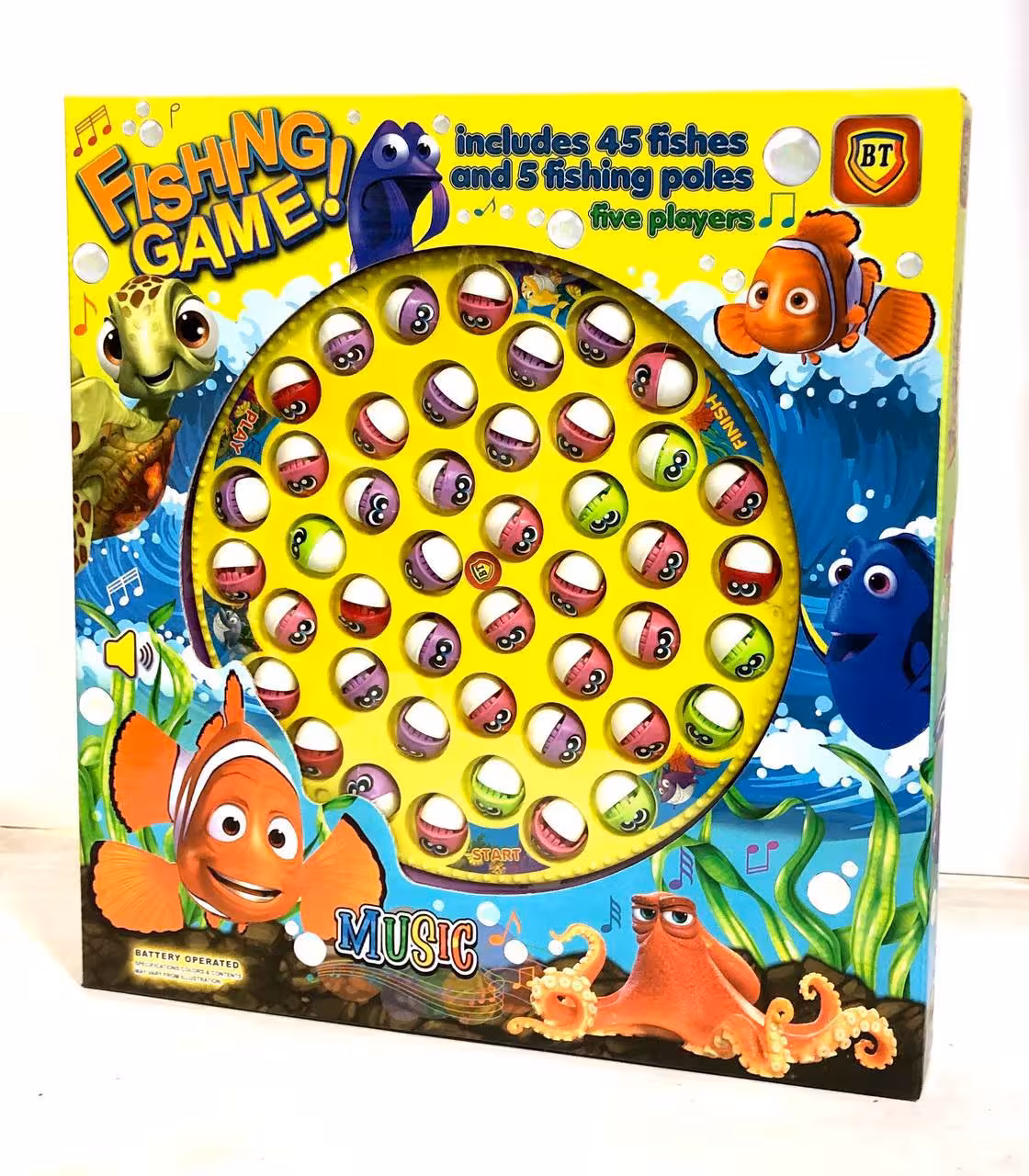 ماهي چرخشي بزرگ همراه با قلاب