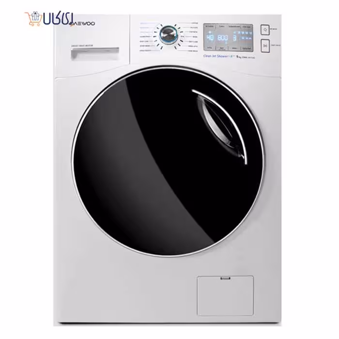 ماشین لباسشویی دوو 9 کیلویی سفید مدل Daewoo DWK-9540