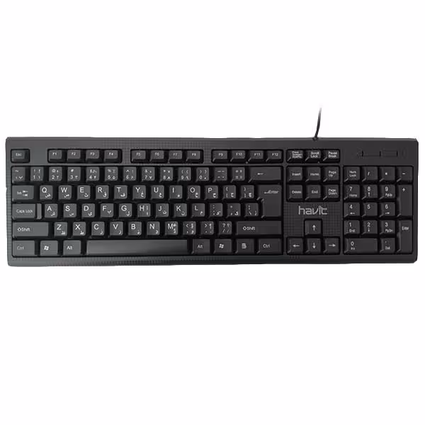 کیبورد هویت مدل HV-KB674