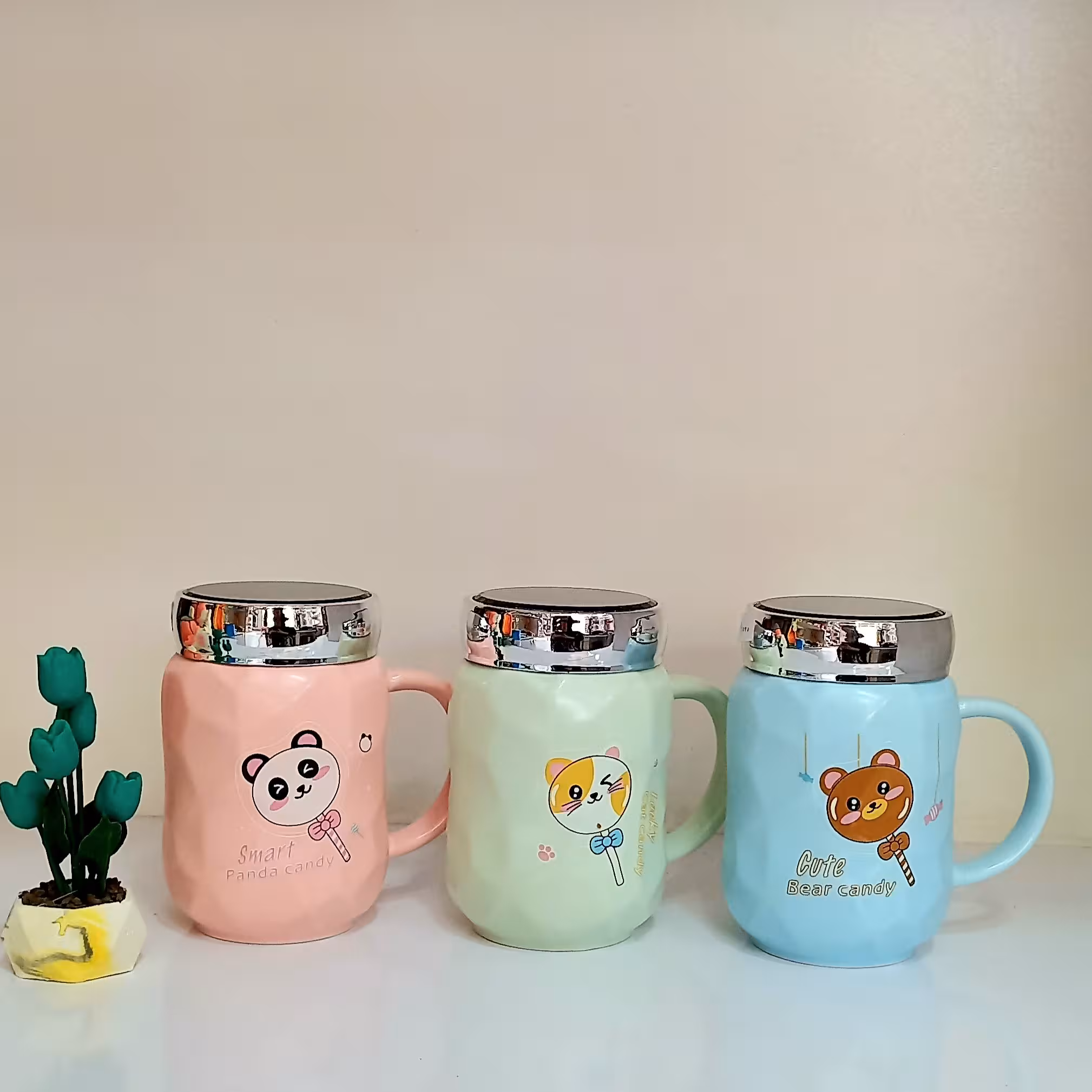 ماگ خرس درب آینه