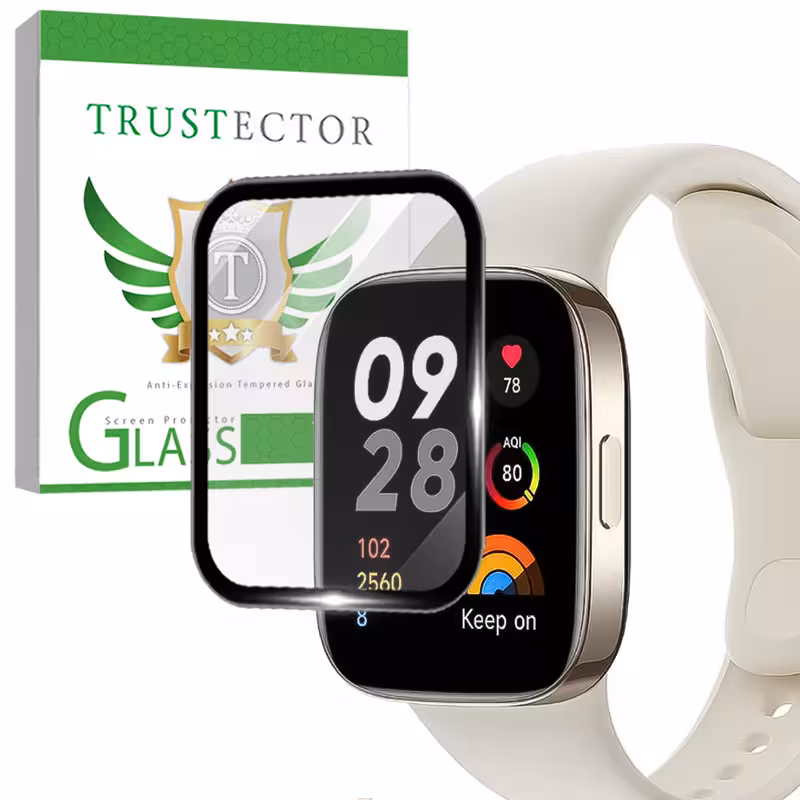 محافظ صفحه نمایش تراستکتور مدل TWPM مناسب برای ساعت هوشمند شیائومی Redmi Watch 3 Active