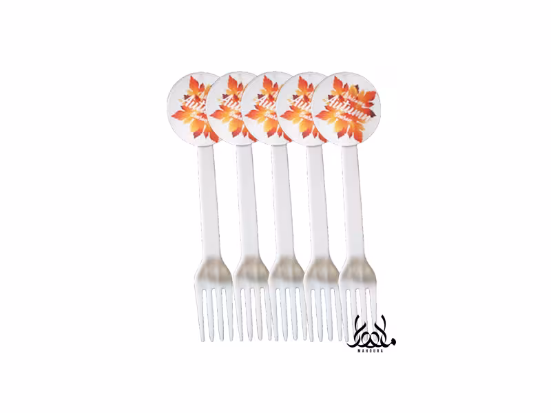 چنگال تم تولد پاییزی ( 10 عددی )