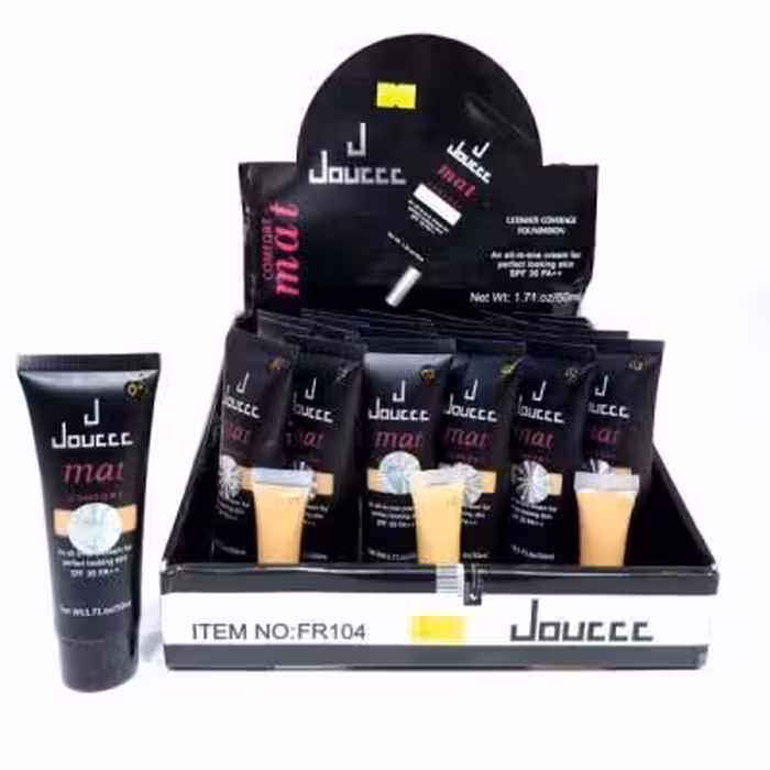 کرم پودر تیوپی دوسه مات تستر دار (24 عددی)