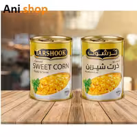 کنسروذرت شیرین ترشوک 380 گرمی کد H60