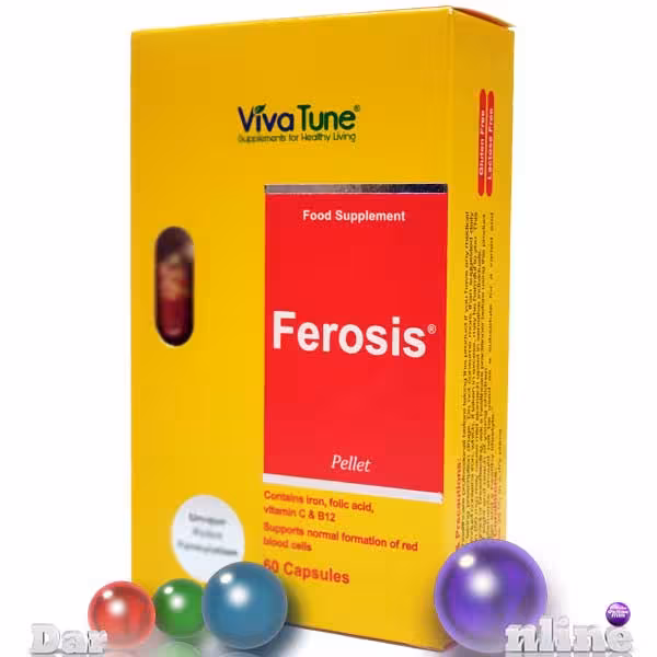فروسیس آهن50م ویواتیون کپسول60عددی