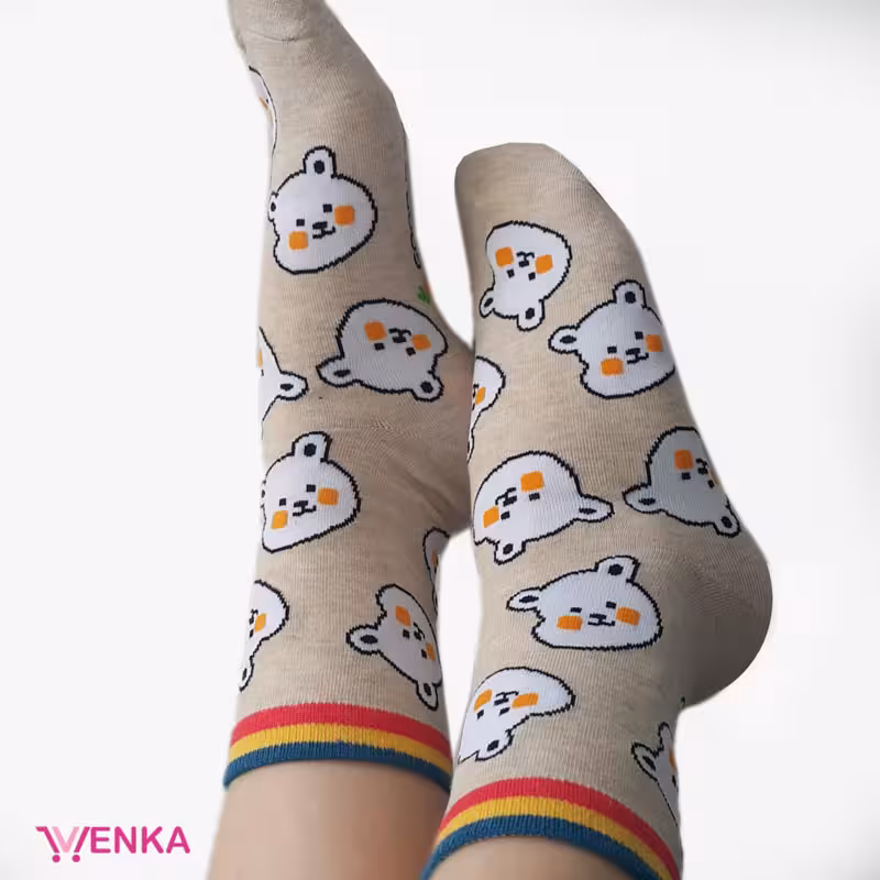 جوراب نیم ساق کد 732