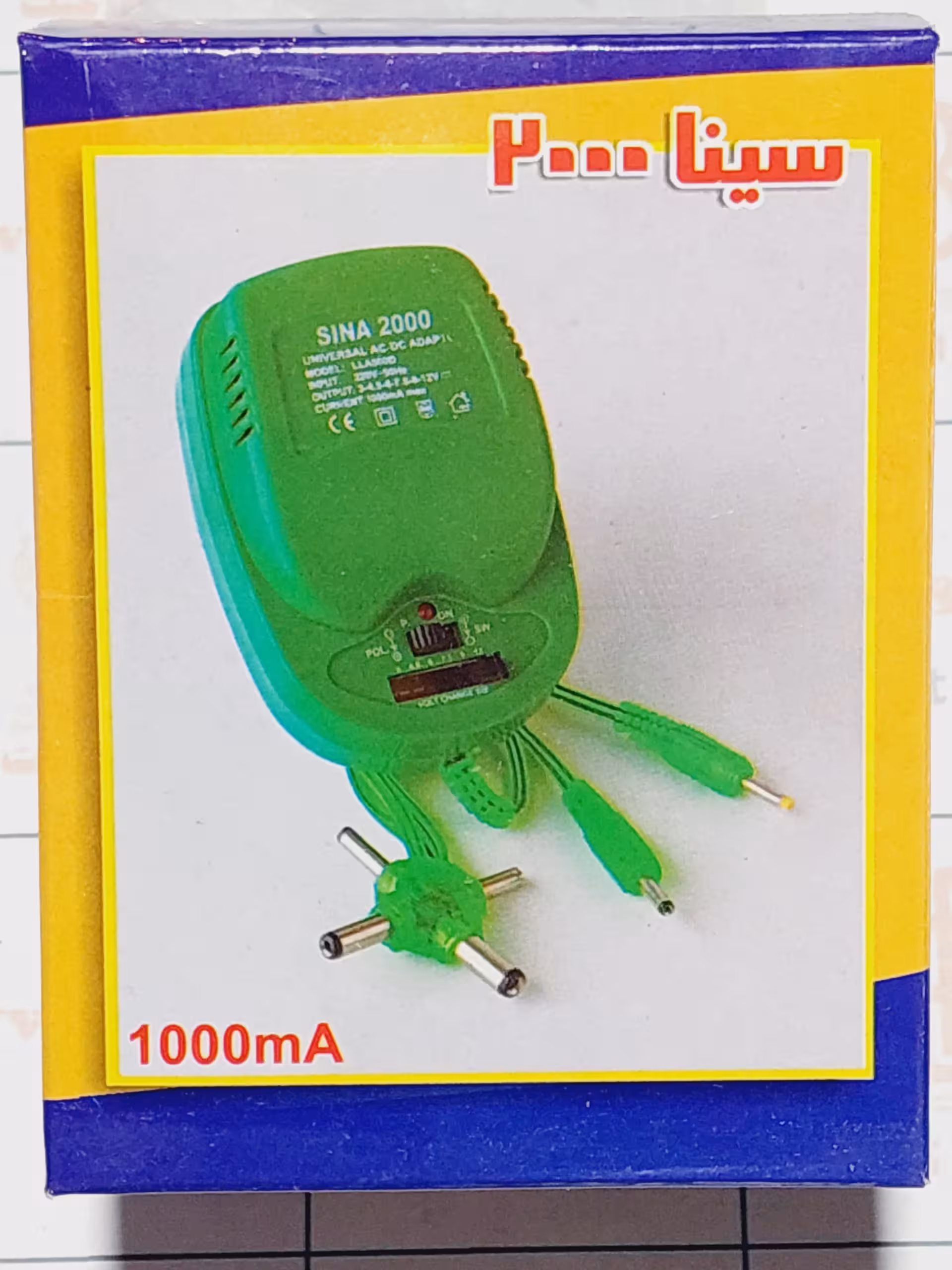 آداپتور متغیر 500ma نیو ترانس ( 1/5 الی 12V )