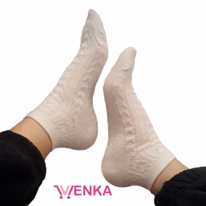 جوراب مچی طرح برجسته 934