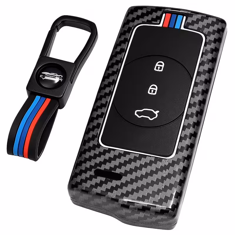 کاور ریموت و سوییچ خودرو چیکال مدل فلزی کد P-1109 مناسب برای MVM X55 PRO