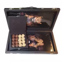 تخته نرد روکش چرم