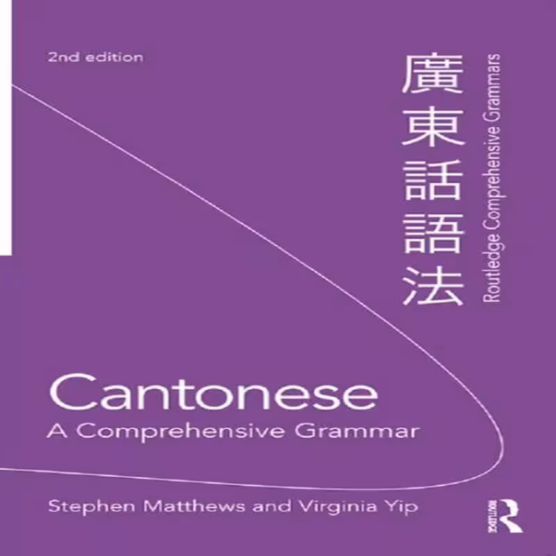 کانتونیز ا کامپرهنسیو گرامر | خرید کتاب زبان چینی کانتونیCantonese A Comprehensive Grammar
