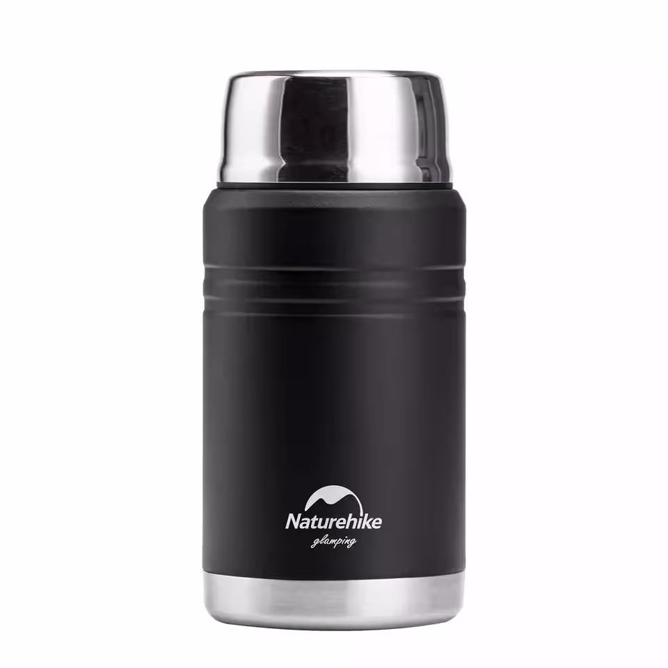 فلاسک غذای نیچرهایک NatureHike lunch box Vacuum Thermos Flasks Stainless Steel Stew Beaker 750ML